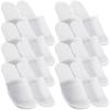 FRCOLOR 8pairs Disposable Non- Slippers for Hotel and Spa Guests Soft and Breathable Closed-toe Slippers for Men and Women for Hospitality and Salon Use view 1