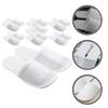 FRCOLOR 8pairs Disposable Non- Slippers for Hotel and Spa Guests Soft and Breathable Closed-toe Slippers for Men and Women for Hospitality and Salon Use view 2