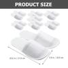 FRCOLOR 8pairs Disposable Spa Slippers Non- Hotel Guest Footwear for Salons Weddings and Travel Soft and Breathable Design for Comfort view 3