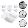 FRCOLOR 8pairs Disposable Spa Slippers Non- Hotel Guest Footwear for Salons Weddings and Travel Soft and Breathable Design for Comfort view 4