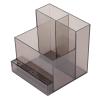 Clear Makeup Brush Organizer Cosmetic Display Cases for Lipstick Makeup Brushes and Skin Care Products Plastic Makeup Storage view 1