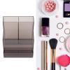 Clear Makeup Brush Organizer Cosmetic Display Cases for Lipstick Makeup Brushes and Skin Care Products Plastic Makeup Storage view 2