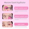 Mascara Shield Lash Buddy Applicator Tool NINGLASH 3 Pcs Lash Applicator Makeup Cosmetic Mascara Guard Eyelash Tool, 3 in 1 Eyelash Tool Upper Lower Eye Lash, Mascara Separator Tool Eyelash Comb view 2