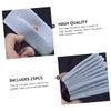 minkissy 75pcs Hairdressing Thermal Insulation Cotton Pads for Hair Perms Salon Supplies Prevent Scalding Thick Cotton Heat Mats for Barbershop Use view 3
