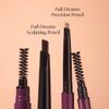 Mally Beauty Full Dreams Precision Brow Pencil - Blonde - Pencil + Brush - Ultra-Thin Tip view 2
