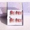 Light Rain Large Size Hand-made Press on Nails, 3D Gel UV Finished False nails with Design by Professional Manicurist view 2