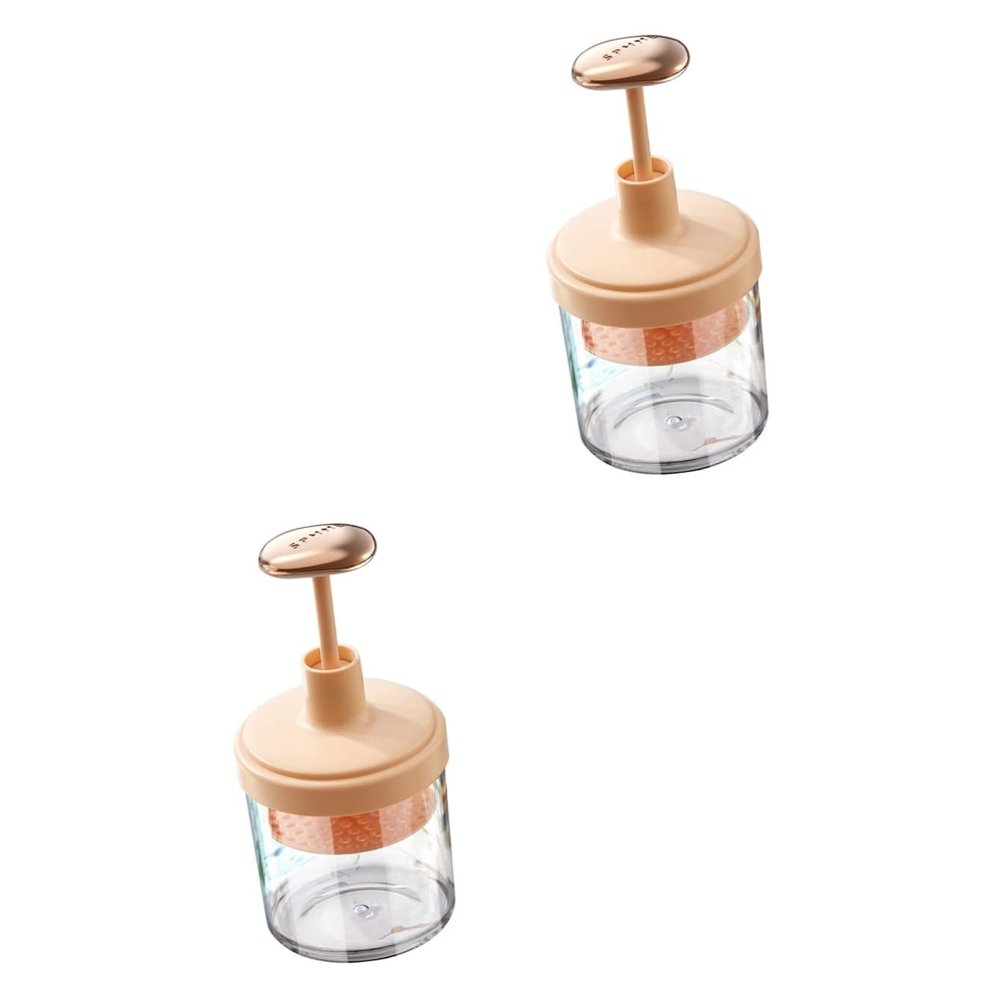 Zerodeko 2pcs Facial Cleansing Foaming Maker Bottle Portable Bubbler for Easy Creation Simple to Operate Convenient Cleaning Tool for Daily Face Wash