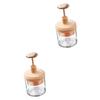 Zerodeko 2pcs Facial Cleansing Foaming Maker Bottle Portable Bubbler for Easy Creation Simple to Operate Convenient Cleaning Tool for Daily Face Wash view 1