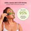Glorio DETOX: 8 Cleansing Clay Face Mask Treatments - Rare Green Clay - 8 Week Beauty Set - Minimizes Pores, Blackheads, Breakouts - Glycolic + Salicylic Acid, Indian Clay, Spa Gift Set, Face Skincare view 4