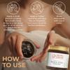 Natural Elephant Moroccan Black Soap With Eucalyptus Essential Oil 1kg (2.2 lbs) Bulk Size view 4