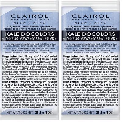 Clairol Professional Kaleidocolors, Blue, 1 oz (Pack of 2)