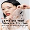 SNP Supercharged Sheet Mask Set | Variety Sheet of 4-Collagen, 4-Aloe, 4-Rose Face Mask Sheet | Facial Mask for Hydrating and Moisturizing | Korean Skincare Gift Set | 12 Sheets view 2