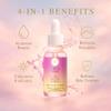 Glow-Boosting Anti-Aging Serum  30% Vitamin C, 10% Hyaluronic Acid, 10% Vitamin E, 5% Niacinamide | Pore Refining & Collagen Support | Sky Bliss 4-in-1 Facial Serum view 4