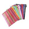 YOKIVE 10 Pack Mesh Cosmetic Bags, A4 Nylon Pencil Cases | Zipper Travel Organizers Makeup Pouch, Great for Home(Multicolor) view 1