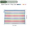 YOKIVE 10 Pack Mesh Cosmetic Bags, A4 Nylon Pencil Cases | Zipper Travel Organizers Makeup Pouch, Great for Home(Multicolor) view 2