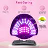 268 W UV LED Nail Lamp for Gel Polish with 4 Timer Settings and Professional Manicure Nail Dryer with Automatic Sensor view 4