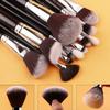 BEILI Makeup Brushes 12pcs Makeup Brushes Set with Holder Premium Synthetic Kabuki Foundation Brush Blending Blush Concealer Full Face Makeup Brushes Kit With Gift Box(Black) view 3