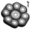 9 Blades Head Shaver Men's Electric Shaver Replacement Heads Universal Replacement Blade Head Electric Razor for Men view 1