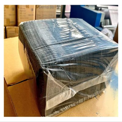 125pcs Nail Art Paper Disposable Tattoo Clean Pad Table Cover Clean Patient Dental Napkins Beauty Bibs (Color : Black)