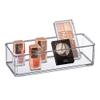 Amazing Abby - Glamour - Acrylic 1-Compartment Makeup Organizer, Transparent Plastic Lipstick Holder, Perfect Bathroom Vanity Storage Solution for Lipsticks, Nail Polishes, and More view 1