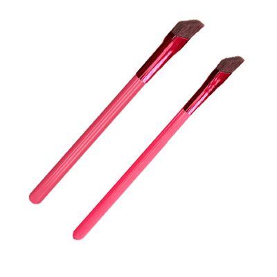 Multifunction Eyebrow Brush Set, Rhombus Angled Eyebrow Brush, Ultra Thin Angled Eyeliner Makeup Brush, Multi Function Eyebrow Brush, Eye Brow Concealer Contour Brush for Women Girls (2 PCS)