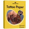 Printable Temporary Tattoo Paper for Laser/Inkjet Printer - 8.5"X11"-20 sets DIY Personalized Image Transfer Sheet for skin view 1