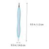 3pcs Dead Skin Fork Nail Pusher Multitools Cuticle Pusher Nail Art Mutitool Dead Skin Cuticle Pusher Nippers Pusher Dead Skin Pusher Cuticle Fork Cuticle Shaper Polish Major Rubber view 2