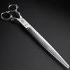 6/7/8/9 inch professional haircut scissors rose high hardness sharp 440c hairdresser hairstyle trim and hair sparse cutting (9 inch flat) view 3