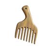 minkissy 3pcs Wooden Wide Tooth Hair Comb Sandalwood Detangler Curly Hair Accessories Pick view 2