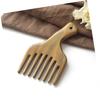minkissy 3pcs Wooden Wide Tooth Hair Comb Sandalwood Detangler Curly Hair Accessories Pick view 4