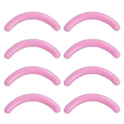 Beavorty 16pcs Soft Silicone Eyelash Curler Replacement Pads Washable Rubber Cushions for Curling Lashes Compatible Mascara and Eyeliner