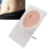 Silicone Belly 3D Model, Piercing Practice Acupuncture Display Soft Navel Model for Teaching, Navel Piercing Practice Model, Soft Navel Model (Medium Skin Color) view 4