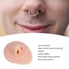 1 Piece Silicone Nose Model Soft Silicone Flexible Human Nose Rubber Nose With Model Body Parts Displays For Jewelry Display Teaching Tool (Medium Skin Color) view 3