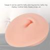 Silicone Belly 3D Model, Piercing Practice Acupuncture Display Soft Navel Model for Teaching, Navel Piercing Practice Model, Soft Navel Model (Light Skin Color) view 3