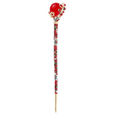 KALLORY Vintage Hair Chopsticks Hair Decor Chinese Hairpins Ancient Hair Clip Hair Stick Women Hair Sticks Buns Hair Chopsticks for Women