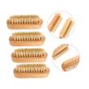 Beaupretty 8pcs Wooden Nail Brush Double-sided Fingernail Cleaning Tool for Hands Feet Sturdy and Comfortable Bristles for Home Use and Personal Care view 4
