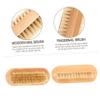 Beaupretty 12pcs Double-sided Boar Bristle Nail Brush Wooden Manicure Tool for Nail Art Hand and Foot Care Selection view 4