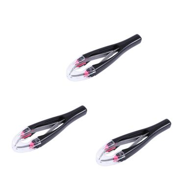 Beaupretty 3pcs Automatic Retractable Eyebrow Tweezers for Precision Grooming Smart Design Random Colors for Effortless Eyebrow Maintenance