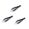 Beaupretty 3pcs Automatic Retractable Eyebrow Tweezers for Precision Grooming Smart Design Random Colors for Effortless Eyebrow Maintenance view 1