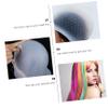 FRCOLOR 3pcs Salon Dye Silicone Cap for Highlights Deep Conditioning Hair Cap Reusable Dyeing Tool Set view 2