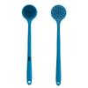 EOT Wellness Bendable Long Handled Silicone Body Brush & Hair Scrubber - Bath Shower Back Brush, Shampoo Hair & Scalp Massager, Back Scrubber for Shower (Blue Sapphire) view 1