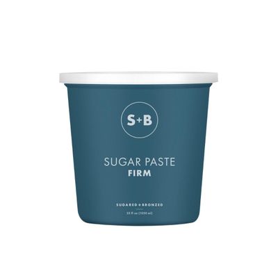 SUGARED + BRONZED Sugar Paste, Firm Consistency, Sugar Wax for Body Hair Removal on Thick or Coarse Hair, Natural Sugar Waxing Paste, Suitable for All Skin Types, Vegan, Cruelty Free, 35 Fl Oz