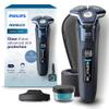Philips Norelco Shaver 7800, Rechargeable Wet & Dry Electric Shaver with SenseIQ Technology, Quick Clean Pod, Charging Stand, Travel Case and Pop-up Trimmer, S7885/85 view 1