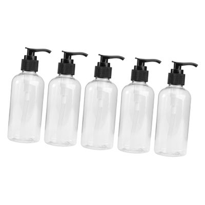 5pcs Travel Containers for Toiletries Travel Bottles for Toiletries Hand Soap Dispenser Cosmetic Pump Bottle Foam Hand Spray Bottles Press Pump Bottle Body Wash