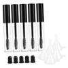 Beaupretty 10pcs Empty Mascara Tubes with Eyelash Wands and Funnels for Mascara Body for Easy Viewing for Storing Oils and Eyelash Creams view 2
