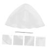 Beaupretty 2pcs Highlight Tool Kit Silicone Cap for Hair Coloring Dyeing Cap and Hook Set Salon Hair Highlighting Kit view 2