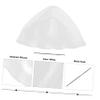 Beaupretty 3pcs Salon Dye Silicone Cap Hair Highlighting Reusable Set Frosting Tipping Dyeing Tool Hook for Professional Highlights view 2