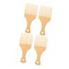 minkissy 4pcs Wide Tooth Combs for Men Hairdressing Combs for Styling and Grooming Comfortable Non-deforming Design for Curly and Wavy Hair Care view 1