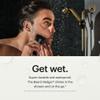 MANSCAPED The Beard Hedger Premium Men's Beard Trimmer, 20 Length Adjustable Blade Wheel, Stainless Steel T-Blade for Precision Facial Hair Trimming, Cordless Waterproof Wet/Dry Clipper view 3