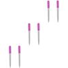 minkissy 6pcs Nail Accessories Fingernail Files Nail Art Tools Sanding Block Board for Treatment Manicure Rosy view 1
